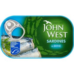 120g brine sardines specifikace