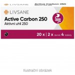 Livsane Active Carbon 250 20 tabliet – Hledejceny.cz