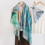 Hedvábný šátek Akvarelový sen – Hledejceny.cz