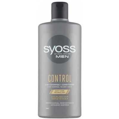 Syoss Men Control 2v1 šampon pro muže 440 ml