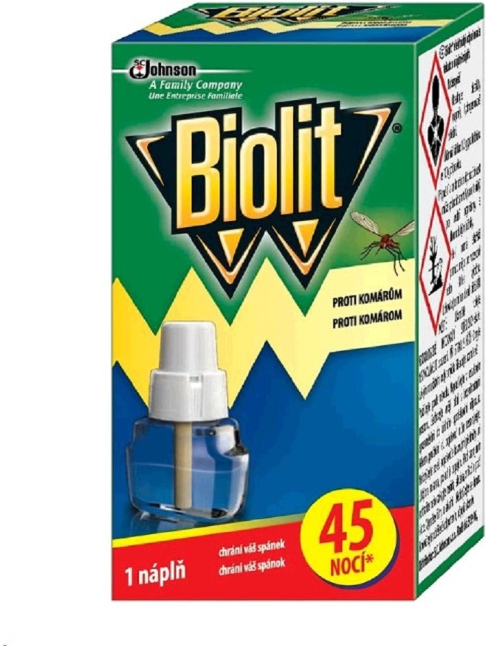 Biolit Náplň do elektrického odpařovače proti komárům 27 ml 45 nocí