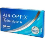 Alcon Air Optix Plus Hydraglyde 6 čoček – Zboží Dáma