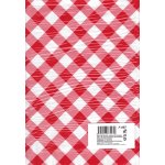 Karton P+P Ubrus do výtvarné výchovy Oxybag 65x50cm červeno-bílé kostky – Zboží Dáma