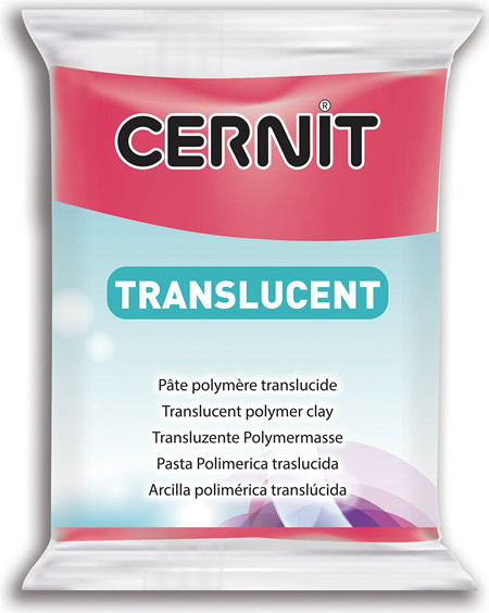 CERNIT Modelovací hmota TRANSLUCENT tmavě červená 56 g od 44 Kč - Heureka.cz