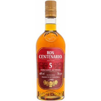 Ron Centenario ANEJO 5y 40% 0,7 l (holá láhev)