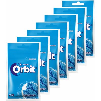 Wrigley's Orbit Peppermint 58 g – Sleviste.cz