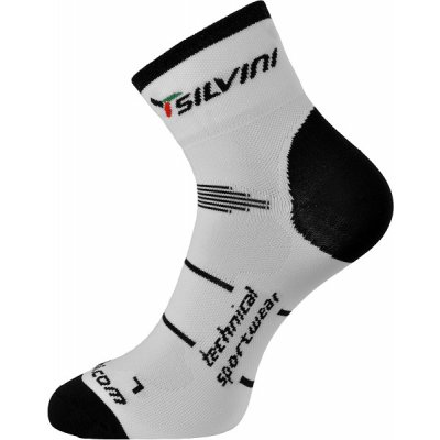 Silvini ponožky cyklistické ORATO UA445 white – Zboží Mobilmania