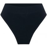 Modibodi Menstruační kalhotky Modicomfort Seamless Hi Waist Cheeky Moderate Black – Zboží Dáma