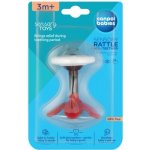 Canpol Babies senzorické chrastítko s kousátkem červená – Sleviste.cz