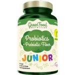 GreenFood Nutrition Junior Probiotika s prebiotickou vlákninou 90 kapslí – Hledejceny.cz