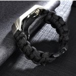 Xiaomi Mi Band 5/6 náhradní náramek Paracord Černá MBCZ-5PARCR – Zboží Živě