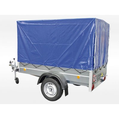 Přepravní vozík Agados Handy - 7 N1, plachta 1,33m, opěrné kolečko 750 kg | Zboží Auto