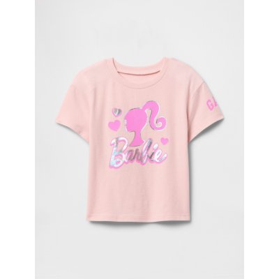 Baby tričko Gap & Barbie růžová – Zboží Dáma