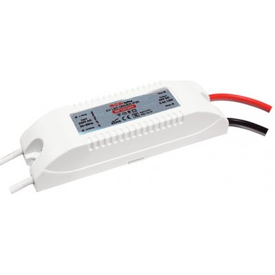 ACA Lighting LED napájecí zdroj plastový 230V AC ->24V DC/12W/0,5A/IP20 – Sleviste.cz