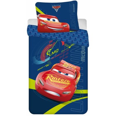 Jerry Fabrics Povlečení Cars 3 MqQueen 03 140x200 70x90 – Sleviste.cz