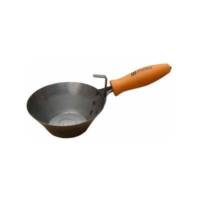 Naběračka Protec, ocel, 210 mm, dřevěná rukojeť – Zboží Mobilmania