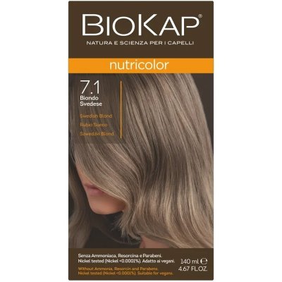 Biokap NutriColor barva na vlasy Švédský blond 7.1