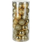Home Styling Collection Vánoční ozdoby 6 cm 35 ks. zlatý – Hledejceny.cz