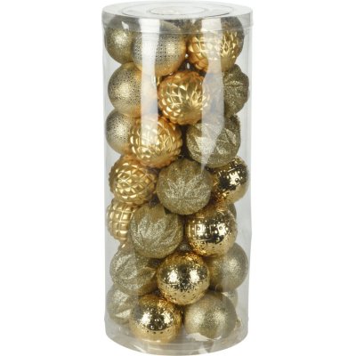Home Styling Collection Vánoční ozdoby 6 cm 35 ks. zlatý – Hledejceny.cz