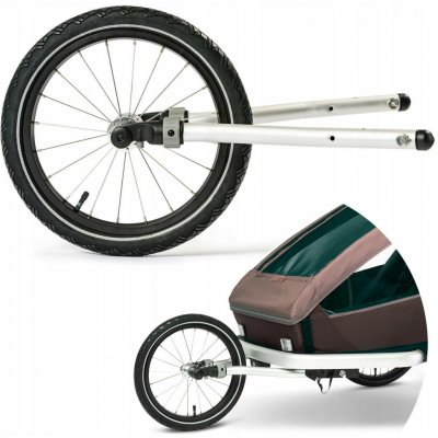 Croozer Běžecký set pro dvoumístný vozík Jogging Kit Keeke Vaaya 2 – Sleviste.cz