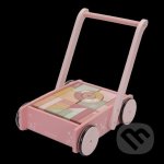Little Dutch dřevěný vozík s kostičkami pink – Hledejceny.cz