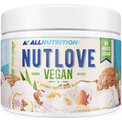 ALLNUTRITION NUTLOVE Vegan kokos-mandle 500 g