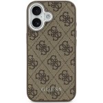 Guess 4G MagSafe Zadní Kryt pro iPhone 17 Brown – Zboží Mobilmania