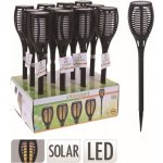 lampa solární v.58cm x pr.10cm, 12LED, PH ČER – Hledejceny.cz