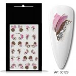 BIO nails vodolepka 30129 ornamenty se stříbrným glitrem – Hledejceny.cz