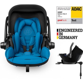 KIDDY Evoluna i-size 2 + Isofix základna 2022 Summer Blue