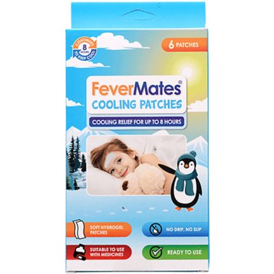 FeverMates chladivé náplasti pro děti 6 ks – Zboží Mobilmania