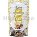 Brit Care Cat Snack Shiny Hair losos 50 g – Zboží Mobilmania
