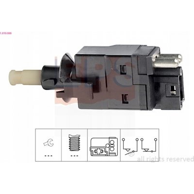 Spínač brzdového světla EPS 1.810.088 (1810088) – Zboží Mobilmania