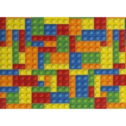 Associated Weavers Kostky Lego vícebarevný