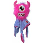 Dog Fantasy Monsters chlupaté strašidlo růžové pískací s dečkou 28 cm – Hledejceny.cz