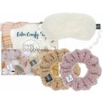 Sada ozdobných gumiček do vlasů a masky na oči Invisibobble Sprunchie Extra Comfy Set – Zboží Dáma