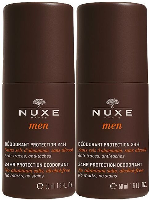 NUXE Sada kuličkových deodorantů 24H Protection Deodorant 2 x 50 ml