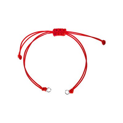 Šperky4U Červená voskovaná šňůrka na výrobu náramku - OK1207-R – Zboží Dáma