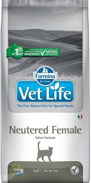 Vet Life Natural Feline Neutered Female 5 kg