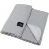 Dětská deka ESITO Mikroplyšová deka dvojitá Velvet Cool grey šedá