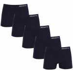 Nedeto 5 Pack pánské boxerky bezešvé bambusové modré 5NDTB002S – Hledejceny.cz