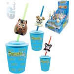 Ep Line EP line Drinkeez set kelímek + brčko se zvířátkem na baterie Zvuk 8 druhů – Sleviste.cz