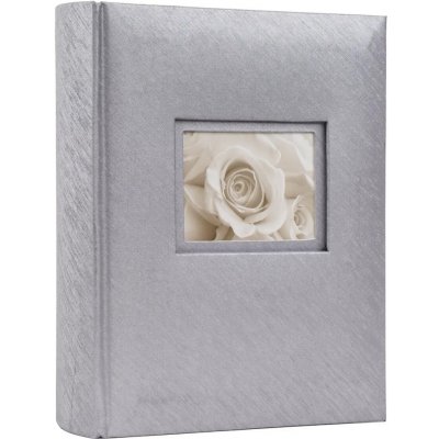 GEDEON Fotoalbum 10x15 300 foto 2-up svatební Love 1 stříbrné – Zboží Živě