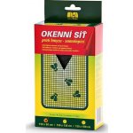 Síť okenní 150 x 90 cm černá samolepící – Zboží Dáma