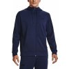 Pánská mikina Under Armour Armour Fleece Zip Midnight Navy/Black