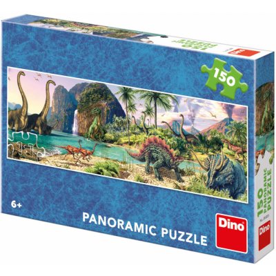 Dino DINOSAUŘI U JEZERA 150 panoramic – Zboží Dáma