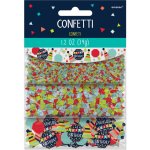 KONFETY na stůl Happy Birthday mix tvarů 34g – Zboží Mobilmania