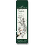 Faber-Castell Akvarelová grafitová tužka Graphite Aquarelle 5 ks plechová krabička 117805 – Sleviste.cz