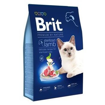 Brit Premium by Nature Cat Sterilized Lamb 2 x 8 kg