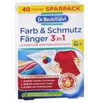 Dr.Beckmann Farb&Schmutz ubrousek na pohlcení barev při praní 3v1 40 ks – Sleviste.cz